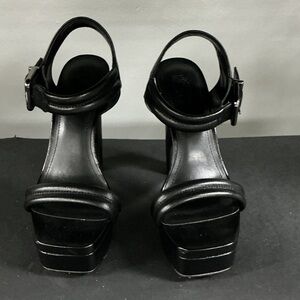 DKNY Jaysha Buckled Anklestrap Platform Sandals